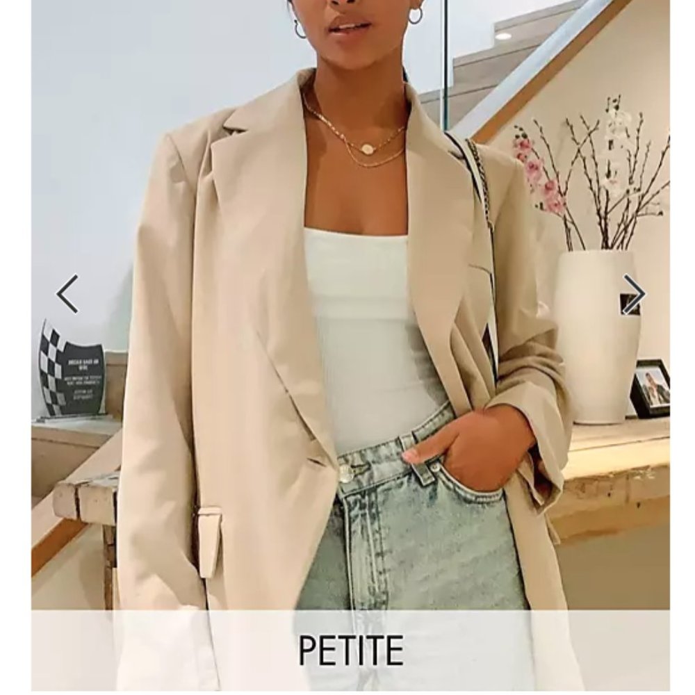 (Petite) Oversized Blazer